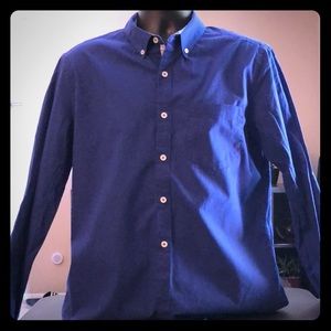 Blue dress shirt